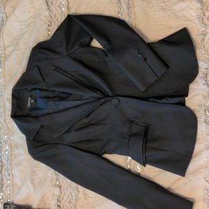 Bebe Black Tuxedo Blazer